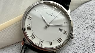 Обзор часов Blancpain villeret 40мм [upl. by Mcilroy]