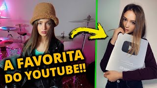 Kristina Rybalchenko o Sucesso Dos Drum Cover No Youtube [upl. by Christie407]