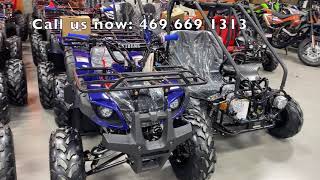 125cc ATVs  Size comparisons and Differences [upl. by Tammy526]