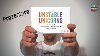 Cum se joaca Unstable Unicorns RO Board game 133 [upl. by Rye]