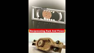 👉 Reciprocating Rack And Pinion Mechanism cad mechanical mechanism solidworks 3d [upl. by Ocirnor624]