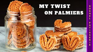 My Twist On Palmiers Cookies  Kosher Pastry Chef [upl. by Eicnahc220]