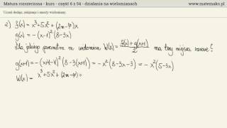 Dodawanie i mnożenie wielomianów  kurs rozszerzony [upl. by Heeley820]