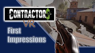 Contractors VR  First Impressions  Is It Worth it [upl. by Dagny]