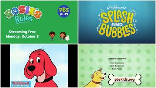 PBS Kids Program Breaks Classic Clifford WordWorld Splash and Bubbles and Martha Speaks 2022 [upl. by Norrehs]