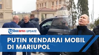 Ada Bayangbayang Surat Penangkapan dari ICC Putin Santai Mengendarai Mobil di Mariupol [upl. by Luanne]