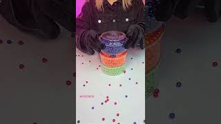 SATISFYING REVERSE VIDEO BEADS VIDEObeads shorts [upl. by Aliuqat]