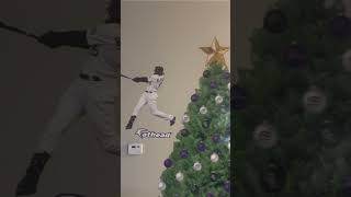 Nathalie Shows Off Her MLB Colorado Rockies Fandom at Home [upl. by Adiela]