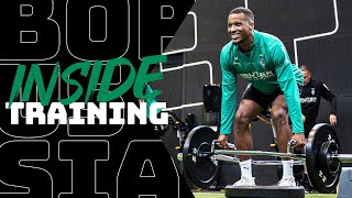 TORE TORHÜTER KRAFTTRAINING SPIELFORMEN 🏋️‍♂️  Inside Training Woche 2  FohlenInsights [upl. by Jezabelle705]