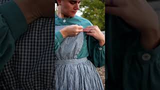 Dressing for a Civil War Reenactment  Living History  Whitney Sews [upl. by Nodrog]