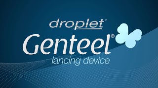 Droplet Genteel Lancing Device Quick Start Video [upl. by Banquer479]