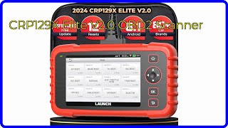 REVIEW 2024 CRP129X Elite V20 OBD2 Scanner ESSENTIAL details [upl. by Atterrol560]