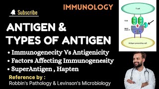 Antigen  Types of Antigen  immunogenicity  Antigenicity  SuperAntigen  Hapten [upl. by Smart]