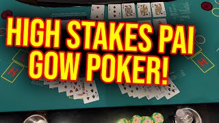 HIGH LIMIT PAI GOW POKER IN LAS VEGAS allcasinoaction poker casino [upl. by Maharg384]