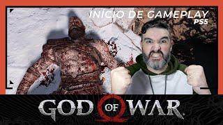 INÍCIO DE GAMEPLAY  PRIMEIRA HORA  GOD OF WAR  PS5  EP 01 [upl. by Bibbie]