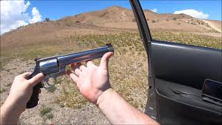 500 SampW 8 38 Barrel Shoot 400 Grain Magtech flat tip [upl. by Affer]