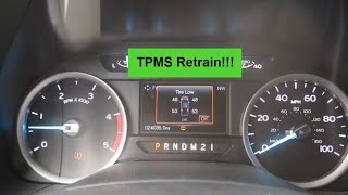 How To Reset Your 2019 Ford F250 Super Duty Tire Pressure Monitoring System TPMS [upl. by Drofdeb]