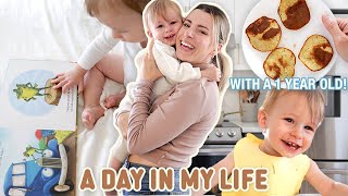 A Realistic Day with a OneYearOld Let’s Talk Meal Prep Morning Chaos and Nap Struggles [upl. by Yrrap]