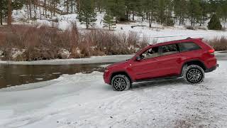 Jeep Grand Cherokee Trailhawk Water Crossing [upl. by Neural]