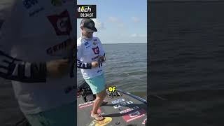 Chatterbait bass fishing with Ryan Salzman shorts [upl. by Juditha]