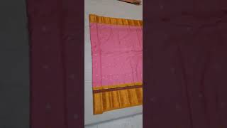 GADWAL PATTU HANDLLOOMS CHEKS BUTA BIG BORDER [upl. by Alokin]