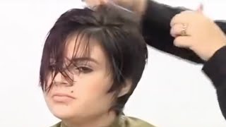 Video paso a paso de Peluquería  2 Corte con Navaja By Yatzil Bilancieri [upl. by Assilanna]