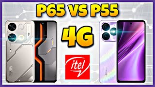 Itel P55 4G vs Itel P65 4G  Specification  Comparison  Features  Price [upl. by Stormy]