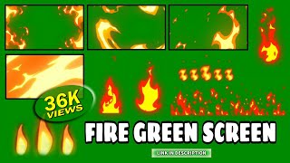 FIRE GREEN SCREEN ANIMATION NO COPYRIGHT [upl. by Atwater]