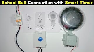 School Bell Connection With ocelli Smart Bell Timer ElectricalTechnician [upl. by Valida]