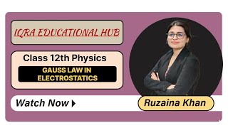 Gauss Law in Electrostatics [upl. by Sinai]