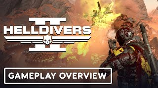 Helldivers 2  Official Gameplay Overview Trailer [upl. by Ledua]