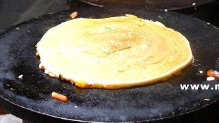 Instant Uttapam Recipe  South Indian Breakfast Recipe  Parel Station  MUMBAI street food [upl. by Suoicserp830]