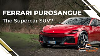 Ferrari Purosangue Review Supercar Power Meets SUV Luxury [upl. by Awuhsoj]