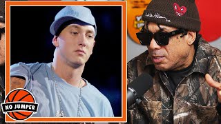 Benzino on Eminem Taking a 5 Year Break After His Racist Tapes Were Revealed [upl. by Asserak239]