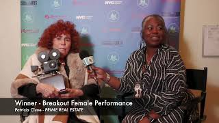 Host Tina Marie interviews 2024 Festival of Cinema NYC Breakthrough Female Award Winner [upl. by Noyk900]