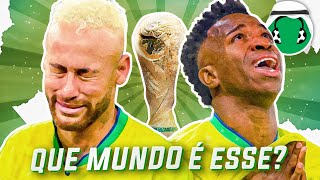 ♫ O HEXA DO BRASIL FOI ADIADO de novo 😭 Lyric Video  Paródia Que Mundo é Esse Tão Cruel [upl. by Sabas]