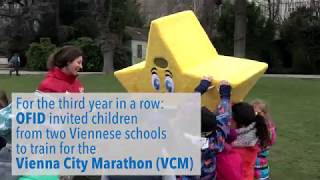 OFID supports Kids in Vienna City Marathon [upl. by Frederick]