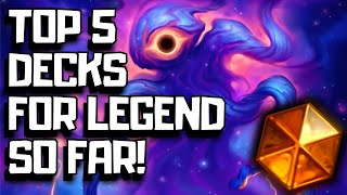 Best Hearthstone Meta Decks For The Great Dark Beyond So Far [upl. by Atenaz]