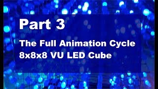 How to Build an 8x8x8 LED Cube  Part 3 Banggood Item 1091209 [upl. by Downes]