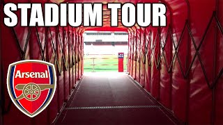 ARSENAL EMIRATES STADIUM TOUR ARSENAL FC [upl. by Enilehcim]