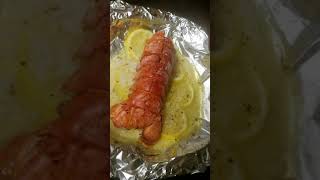 Tovala oven lemon butter poached lobster [upl. by Nalyd]