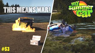 Car Stolen  War Against Fleetari  My Summer Car [upl. by Yvor]