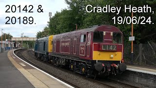 20142 amp 20189 Cradley Heath 190624 [upl. by Stoller]