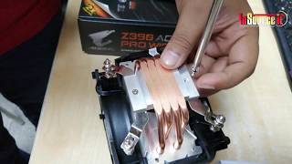 How to install Cooler Master MA410M CPU Air Cooler  Insource IT [upl. by Way585]