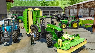 I BOUGHT 1000000 OF EQUIPMENT FOR YOUR 1000 ACRE FARM IN FARMING SIMULATOR 22 [upl. by Mussman620]