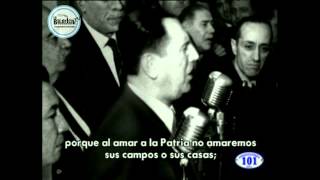 Discurso de Perón el 17 de octubre de 1945  HD [upl. by Wehtam423]