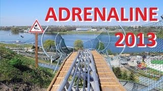 ADRENALINE HD Zjazd kolejką górską  POZNAŃ MALTA SKI [upl. by Niatsirhc980]