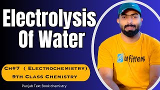 Electrolysis of water  Chemistry class 9 chapter 7 [upl. by Ocirrej851]