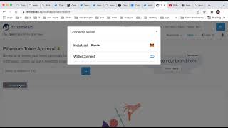 How to CONNECT METAMASK to ETHERSCAN TOKEN APPROVAL [upl. by Jopa]