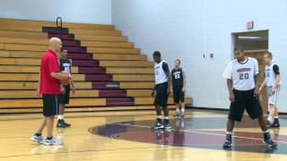 Defensive Shell Drill With Jim Huber  Defense Drills [upl. by Pathe]